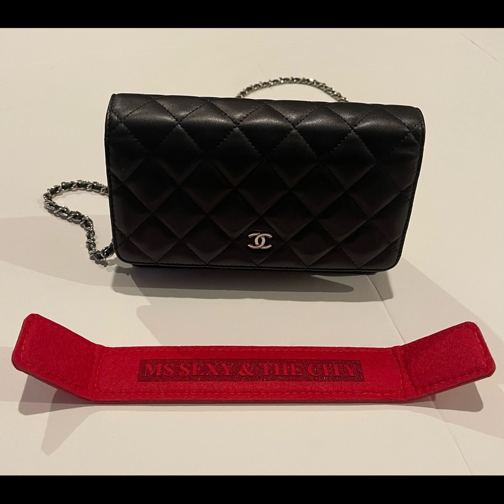 Base Shaper for Chanel Wallet on Chain, Purse Liner fits Chanel WOC